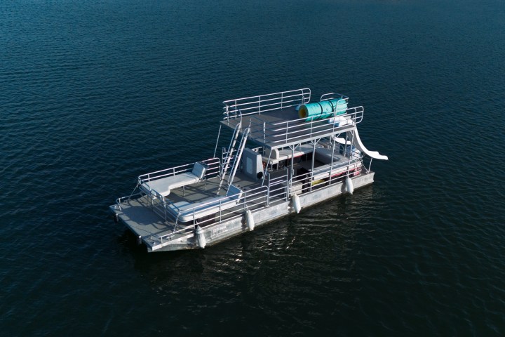 a large ship in a body of water